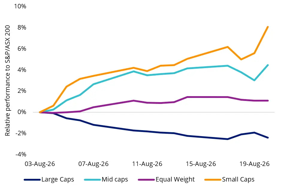 performance of companies of sizes