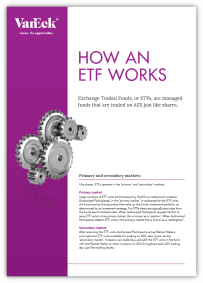 How an ETF works